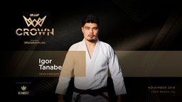 Igor Tanabe Traz Seu Estilo Dinâmico para a Divisão dos Pesados do The Crown — Federação de Jiu-Jitsu